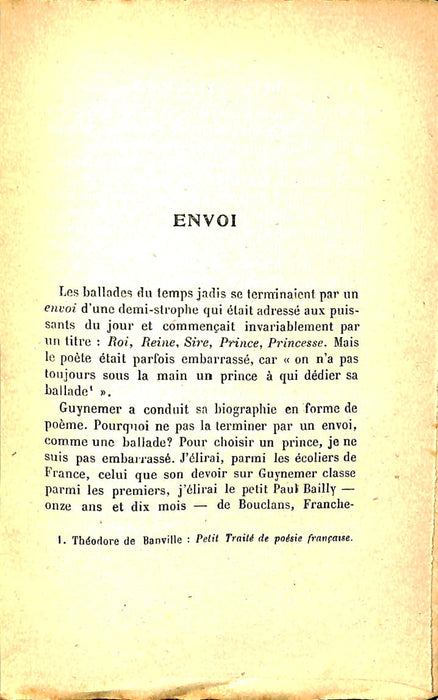 Bordeaux Henry - Vie héroique de Guynemer » (1918) (édition originale)