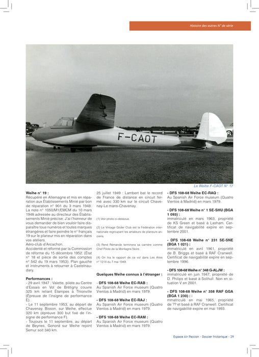 Espace Air Passion Angers - Weihe