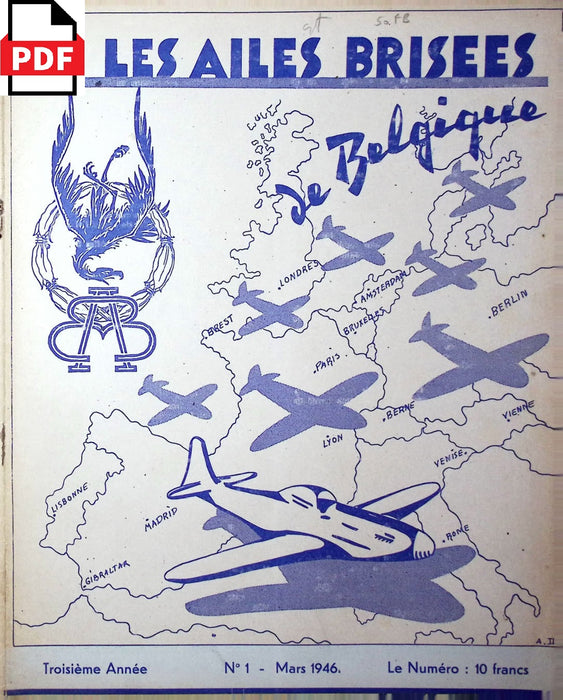 Les Ailes Brisées de Belgique (1946) (édition numérique)