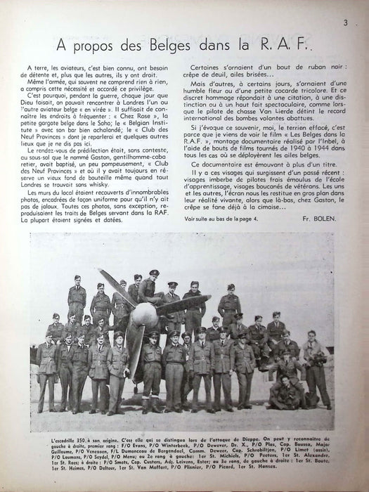 Les Ailes Brisées de Belgique (1946) (édition numérique)