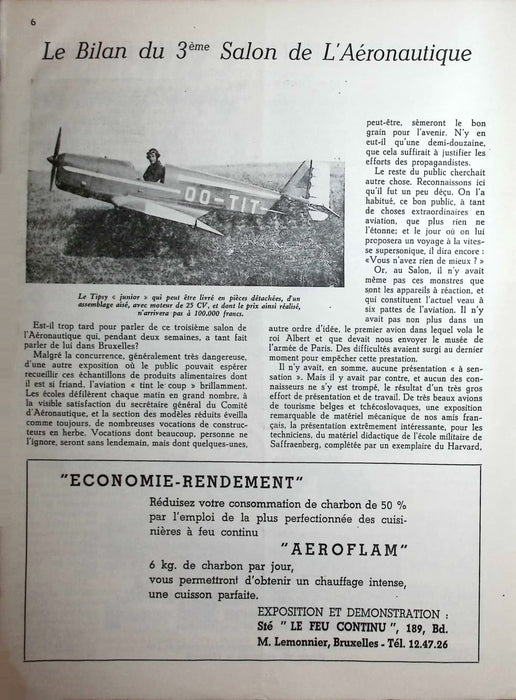 Les Ailes Brisées de Belgique (1946) (édition numérique)