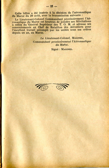 Historique de l'Aérostation au Maroc en 1925-1926 (ebook)