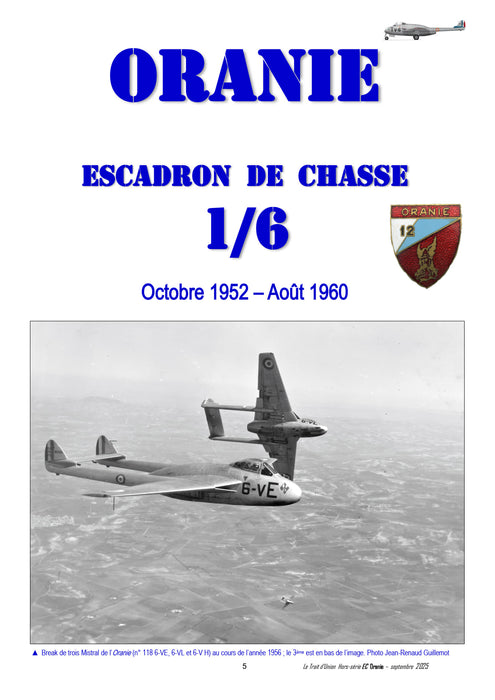 Le Trait d'Union - Escadron Oranie du Mistral au Skyraider (édition imprimée)