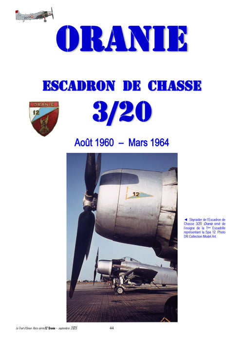 Le Trait d'Union - Escadron Oranie du Mistral au Skyraider (édition imprimée)