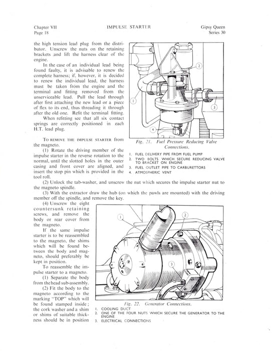 De Havilland Gipsy Queen Series 30 manuel du moteur (ebook)