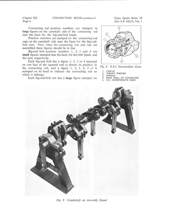 De Havilland Gipsy Queen Series 70 engine operation handbook (ebook)