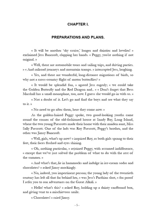 Burnham, Margaret - The Girl Aviators' Motor Butterfly (1911) (ebook)