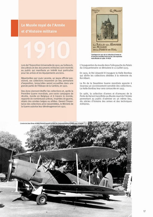 Bruxelles : Seção de Aviação do Museu Real do Exército (edição original)