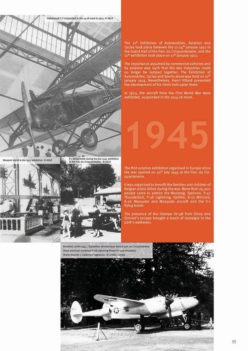 Bruxelles : Seção de Aviação do Museu Real do Exército (edição original)