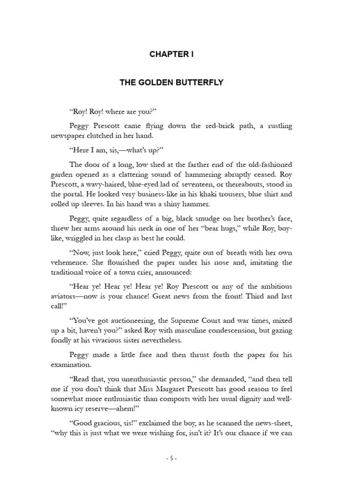 Burnham, Margaret - The Girl Aviators' and the Phantom Airship (1911) (printed edition)