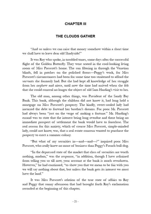 Burnham, Margaret - The Girl Aviators' and the Phantom Airship (1911) (printed edition)