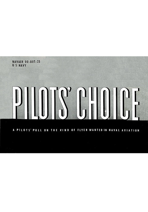 Pilot's Choice (édition numérique)