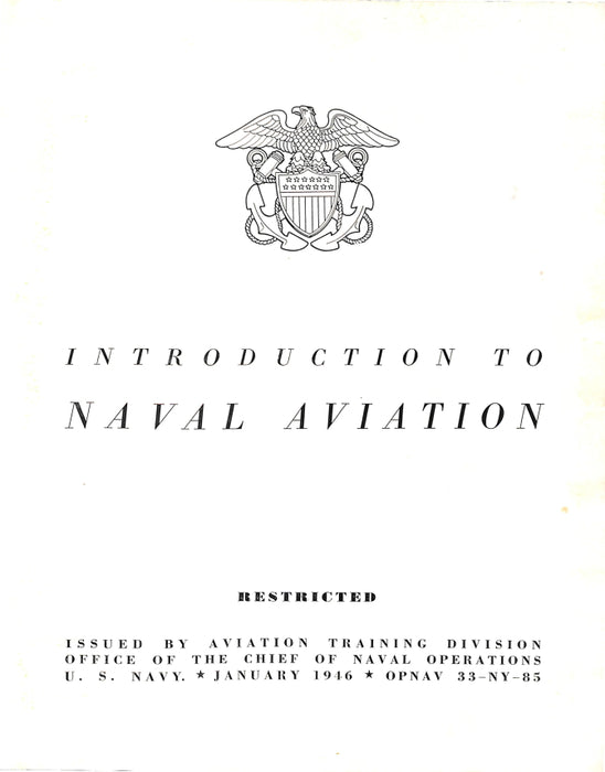 Introduction to US Naval Aviation - 1946 - アメリカ海軍航空の紹介 (ebook)