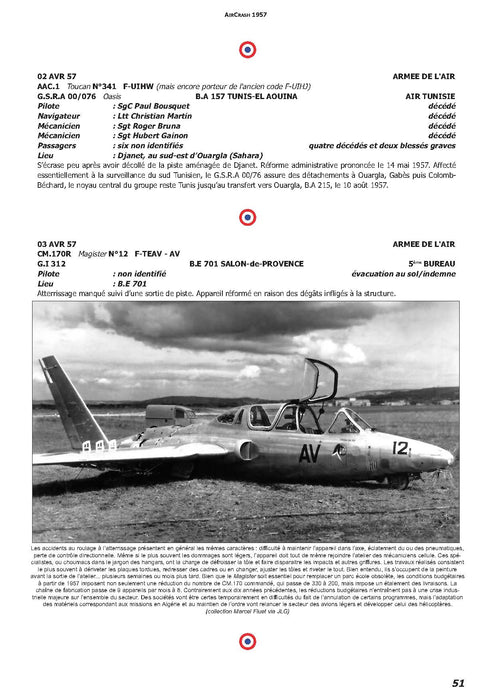 Aircrash - Авиакатастрофа, 1957 год