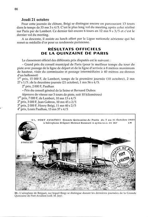Bedei, Francis - Histoire de Port-Aviation (1993) (원본 인쇄판)