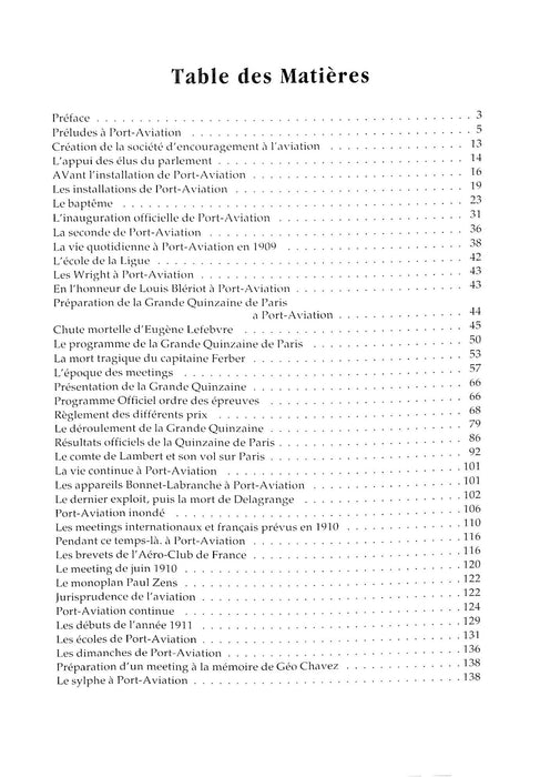 Bedei, Francis - Histoire de Port-Aviation (1993) (Edizione originale)