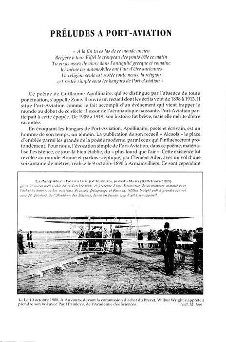 Bedei, Francis - Histoire de Port-Aviation (1993) (Erste Papierausgabe)