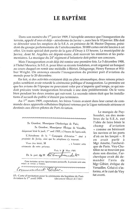 Bedei, Francis - Histoire de Port-Aviation (1993) (Edicion original)