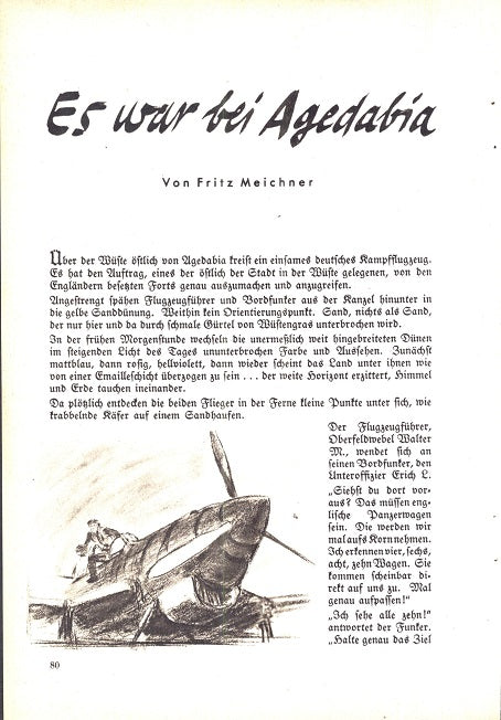 Adler Jahrbuch 1942 - Jaarboek van het Duitse luchtmachttijdschrift