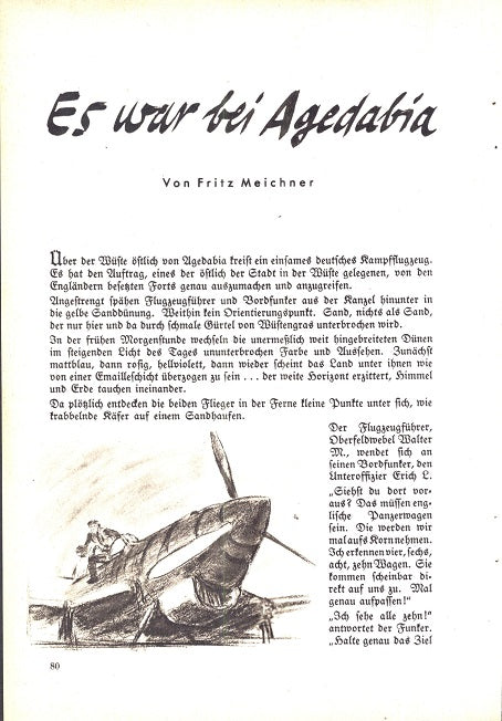 Adler Jahrbuch 1942 - Annuario della rivista dell'aeronautica militare tedesca (ebook)