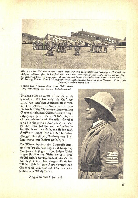 Adler Jahrbuch 1942 - Ежегодник журнала ВВС Германии