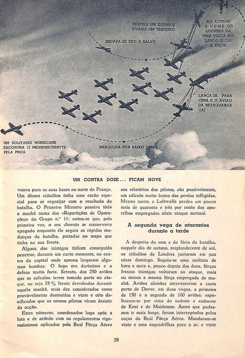 A Batalha da Inglaterra (1941) (edição original impressa)