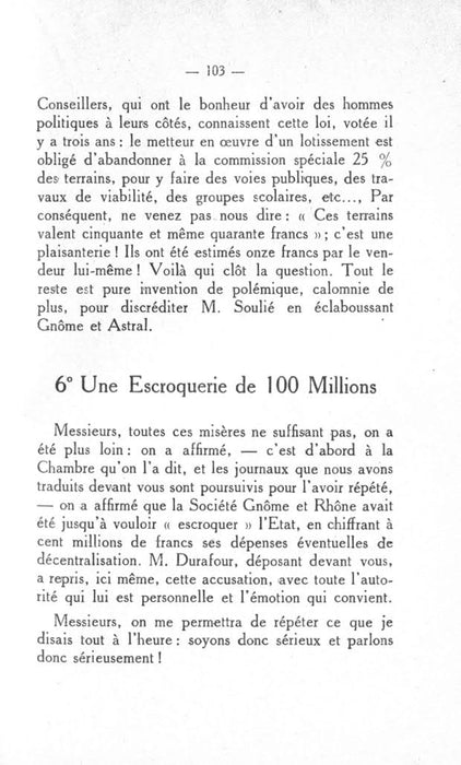 Abrami, Léon – L’affaire des terrains d’aviation de Saint-Etienne (1930)