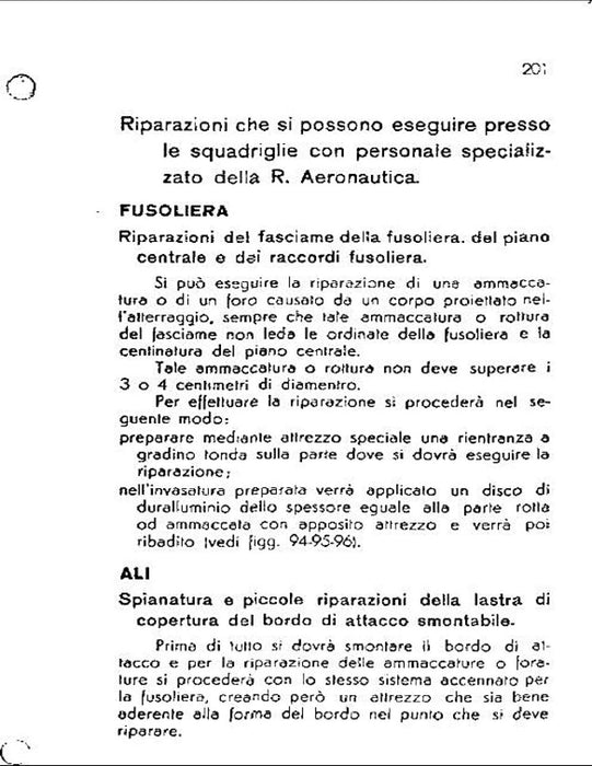 Aeronautica Macchi C.200 с двигателем Fiat A74 - Руководство по эксплуатации самолета  (1941)