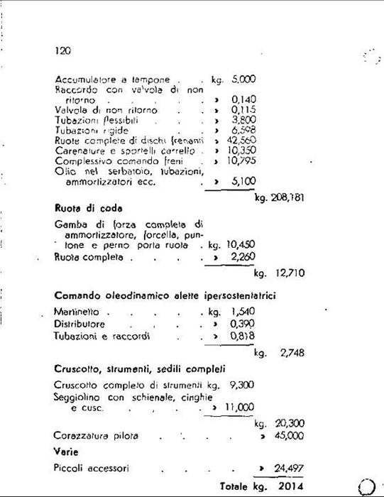 Aeronautica Macchi C.200 с двигателем Fiat A74 - Руководство по эксплуатации самолета  (1941)