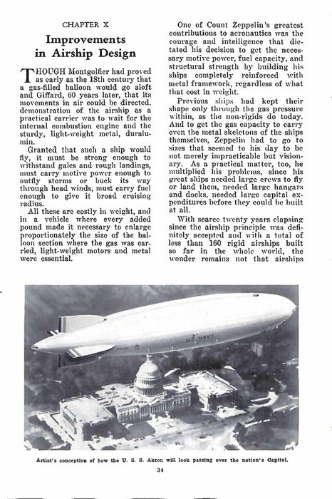 Allen, Hugh - The story of the airship (1933)