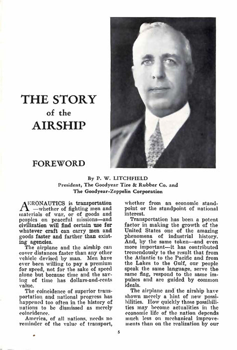 Allen, Hugh - The story of the airship (1933)