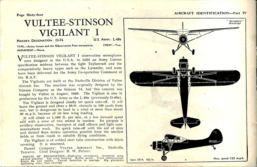 American monoplanes with the RAF (1942) (edizione originale cartacea)