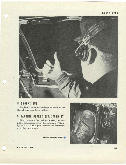 Boeing B-29 Commander Training Manual - Manuale di addestramento per comandanti 1944