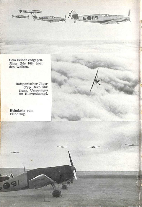 Bley, Wulf - Das Buch der Spanienflieger (1939) (初刷り)