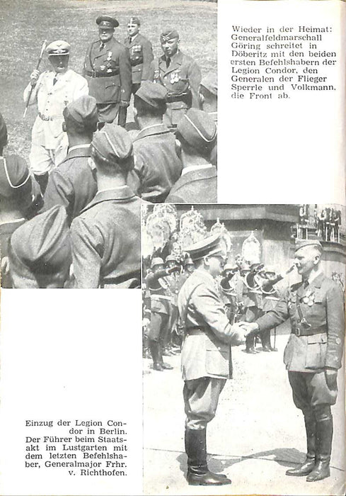 Bley, Wulf - Das Buch der Spanienflieger (1939) (Prima edizione stampata)
