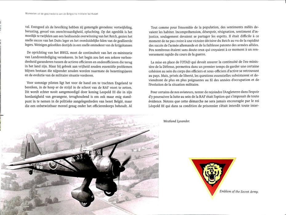 Buzin, Jean - Moments d'histoire de l'aviation militaire belge (2022) (édition imprimée)
