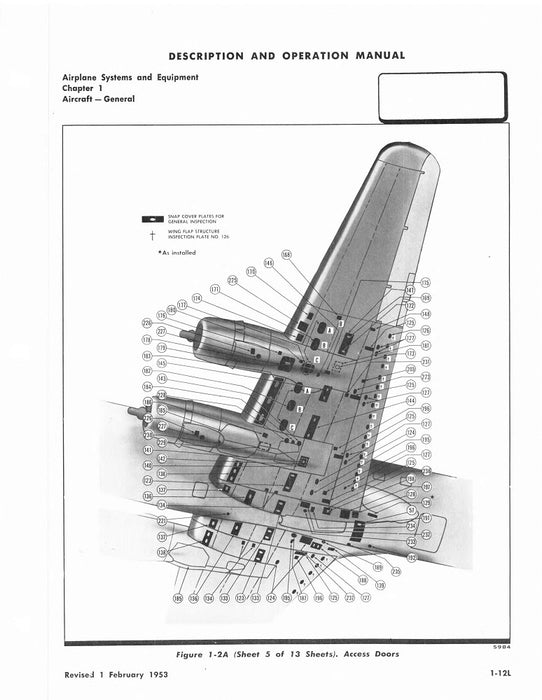 Douglas DC-6A en DC-6B Beschrijving en bedieningshandleiding