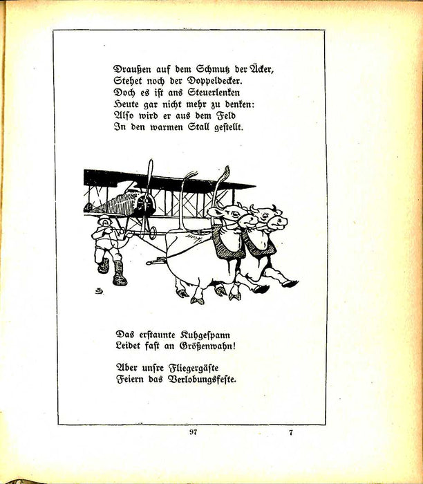 Betsch, Roland - Flinz und Flugge eine aviatiade (1917) (Versão digital)
