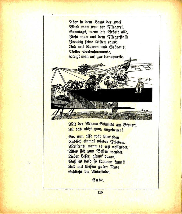 Betsch, Roland - Flinz und Flugge eine aviatiade (1917) (Version numérique)