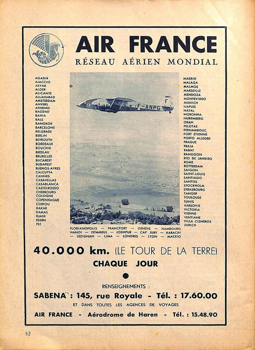 Almanach de l'aviation belge 1936 - Almanaque de la Aviación y Protección Aérea Belga