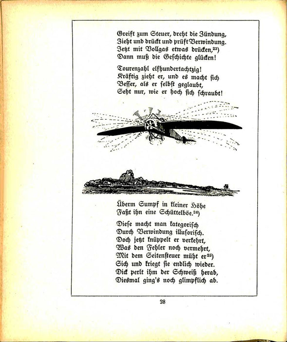 Betsch, Roland - Flinz und Flugge eine aviatiade (1917) (Digitale Ausgabe)