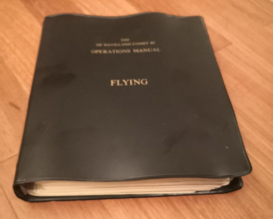 De Havilland Comet 4C flight manual (1960) (original printed)