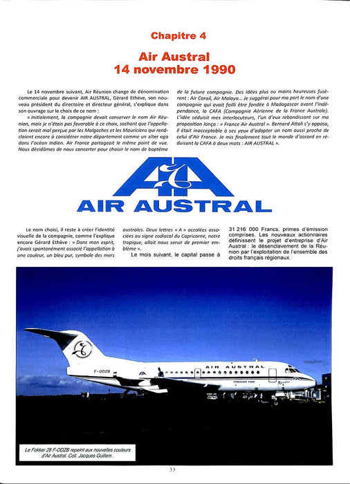 Le Trait d'Union : Spécial De Réunion Air Service à Air Austral