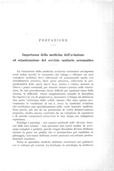Collectanea aeroonautica Vol II - Medicina aeronautica 1927