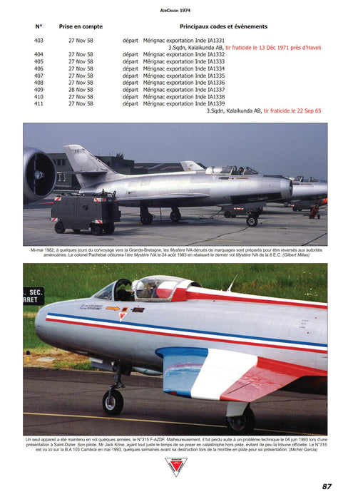 Aircrash -  حوادث الطيران 1974-