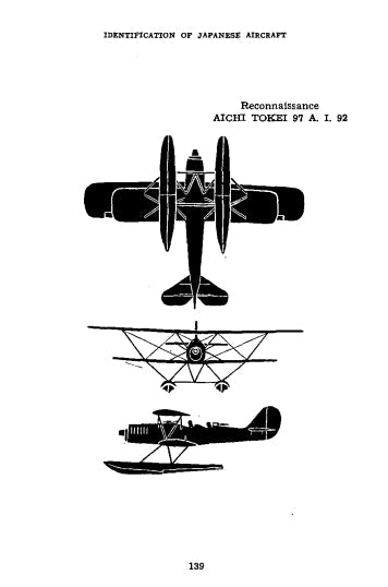 US War Dept - Identification of Japanese aircraft 1941 & 1942 (일본 항공기 식별) (Ebook)