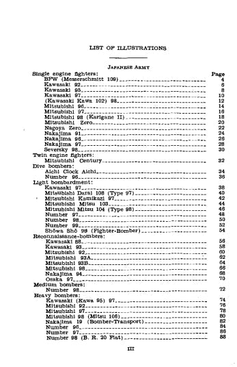 US War Dept - Identification of Japanese aircraft 1941 & 1942 (일본 항공기 식별) (Ebook)