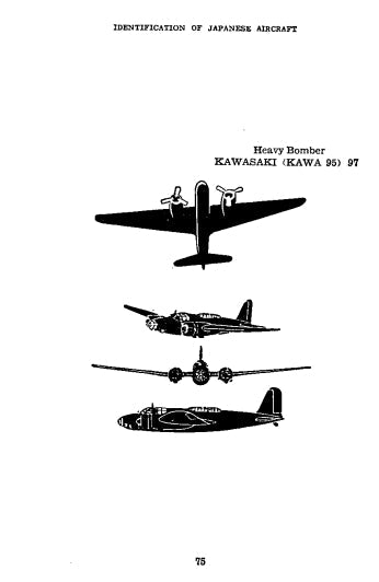 US War Dept - Identification of Japanese aircraft 1941 & 1942 (일본 항공기 식별) (Ebook)