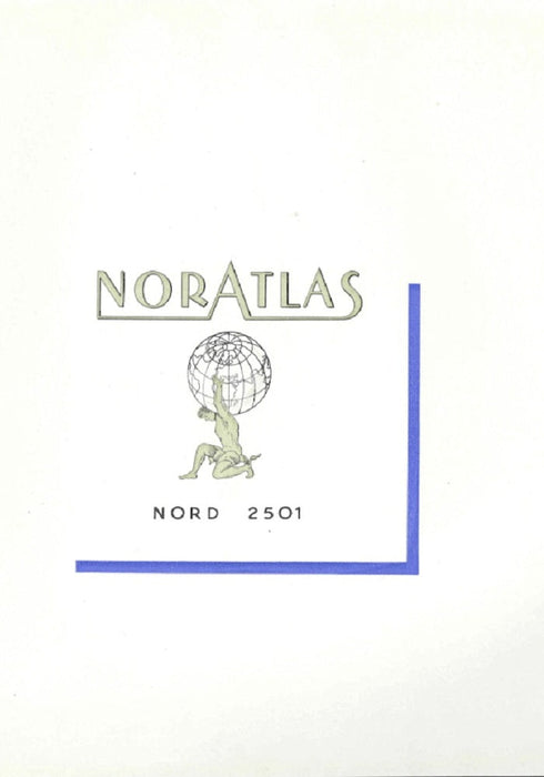 Nord Aviation N.2501 Noratlas folheto do construtor